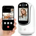 thumbnail image 1 of Baby Monitor with Two Way Video Call, 1080P HD Wifi Cameras W/ 2.8” Screen for Home Security/Baby Monitor/Pet Camera, AI Motion Detection&One-Click Call, Full-Color Night Vision for Baby Pet Elderly, 1 of 9