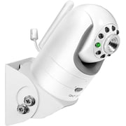 Baby Monitor Wall Mount for Infant Optics DXR-8,Adjustable Angle Mounting Brackets for Motorola,Babysense,HelloBaby and Most Universal Camera Stand Indoor Wide Angle Aluminum Alloy MaterialWhite