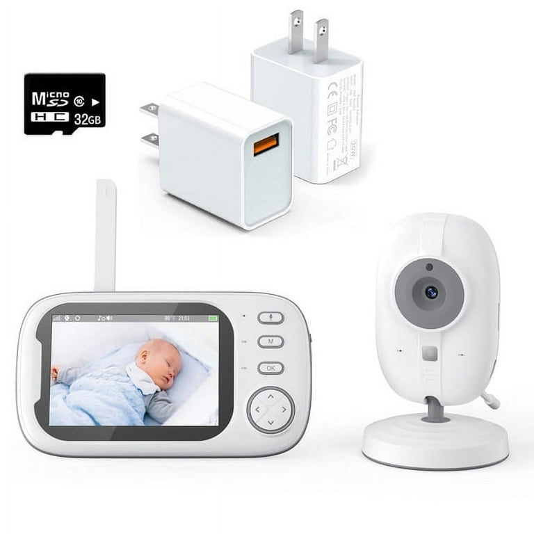 Baby Monitor with Camera Wireless Protection Detection Smart Surveillance  Nanny Cam Electronic Babyphone Cry Babies Feeding