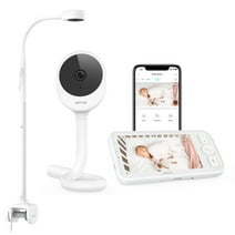Baby Monitor with Camera and Audio, Netvue Peekababy 1080P HD 5" Video Monitors Security Cameras