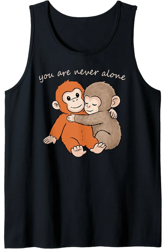 Baby Monkey Punch Cute Monkey Punch Tank Top Size S-3XL