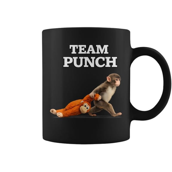 Baby Monkey Punch Meme Team Punch 2026 Coffee Mugs