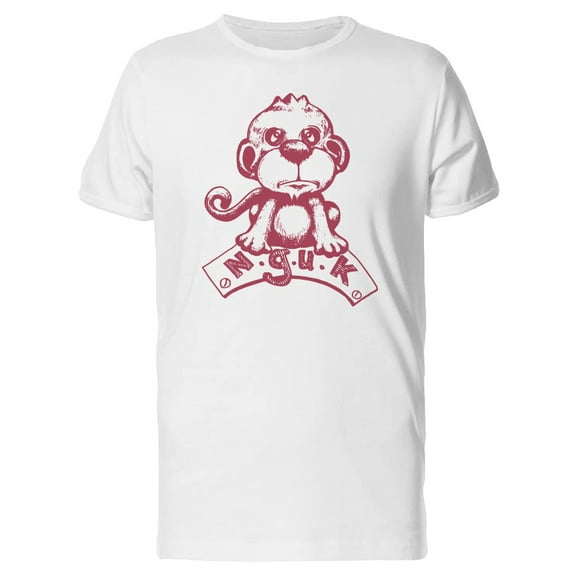 Baby Monkey T-Shirt Men -Image by Shutterstock, Male XX-Large