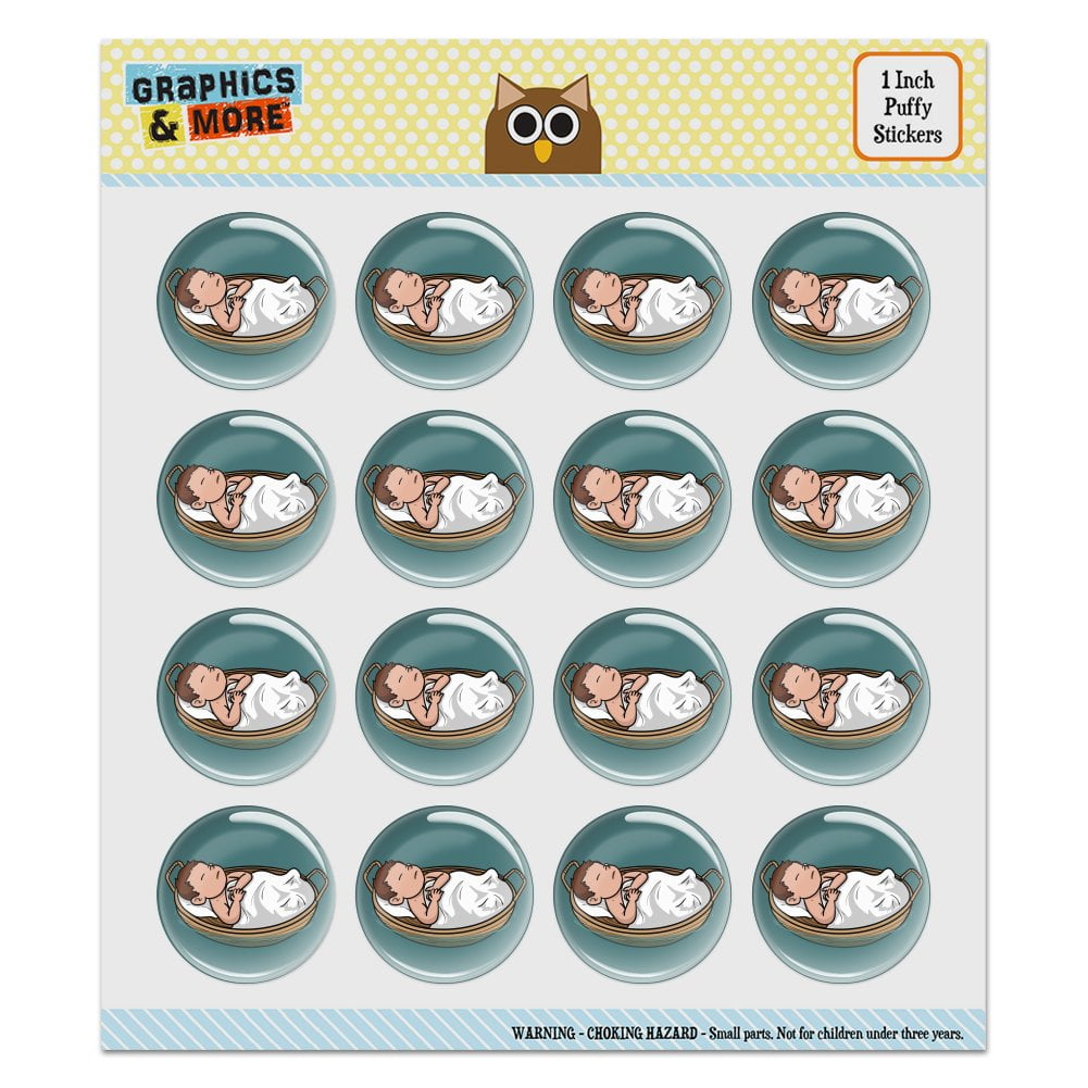 Garden Gnome With Toadstools Puffy Bubble Stickers – Scrapbooking & Craft Decals (16 Stickers)