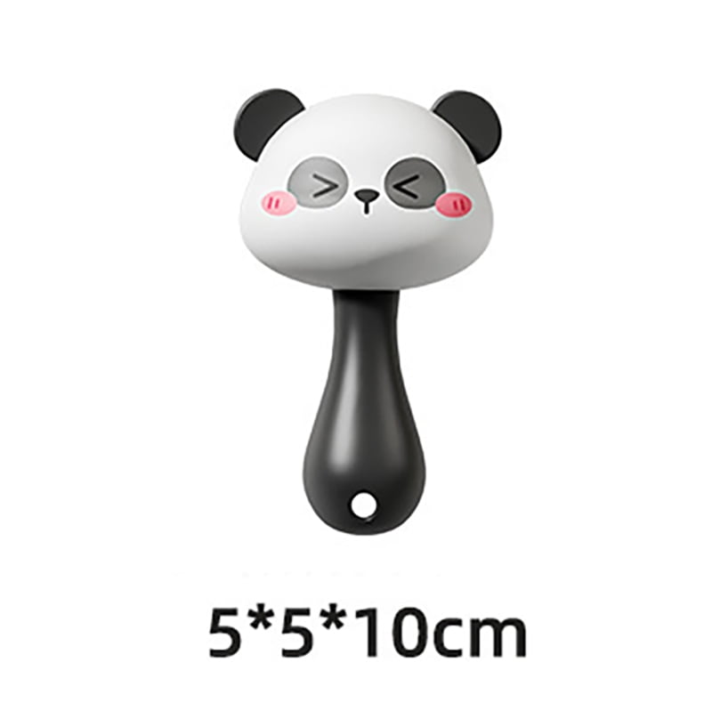 Baby Music Instruments Toy Montessori Rattle Ball Sand Hammer Black ...