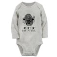 thumbnail image 1 of Baby Music Is In My DNA Funny Rompers Newborn Cute Musician Bodysuit Infant Jumpsuits Childs Graphic One-Piece Outfits, 1 of 5
