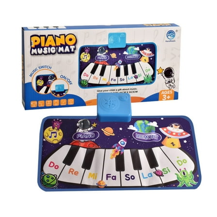 Baby Music Play Mat Stepping Piano Crawling Activity Toy Educational Sensory Floor Game For Early Learning And Movement Development