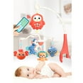 thumbnail image 1 of Baby Musical Crib Mobile, Funny Cute Baby Crib Mobile with Hanging Rotating Toys, Months Crib Mobile with Remote Control, Music Bed Rattle Toy for Newborn 0-24 Months, 1 of 5