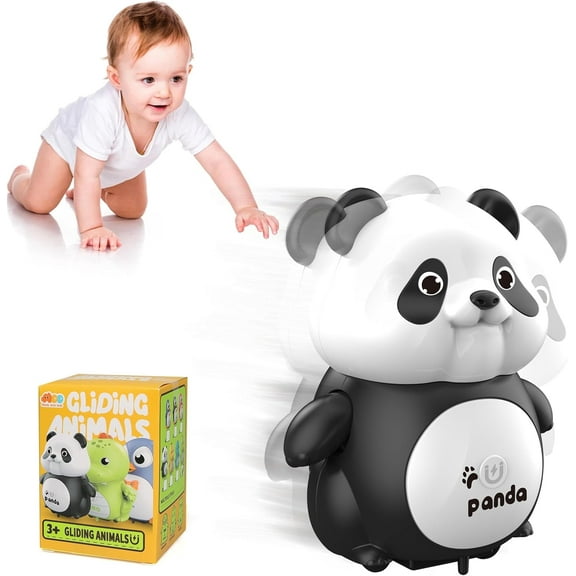 Baby Musical Panda Toys for 0-3 3-6-12 Months Infants Tummy Time Toys Newborn Development Music Crawling Walking Toys 1 2 3 Year Old Boys Girls Birthday