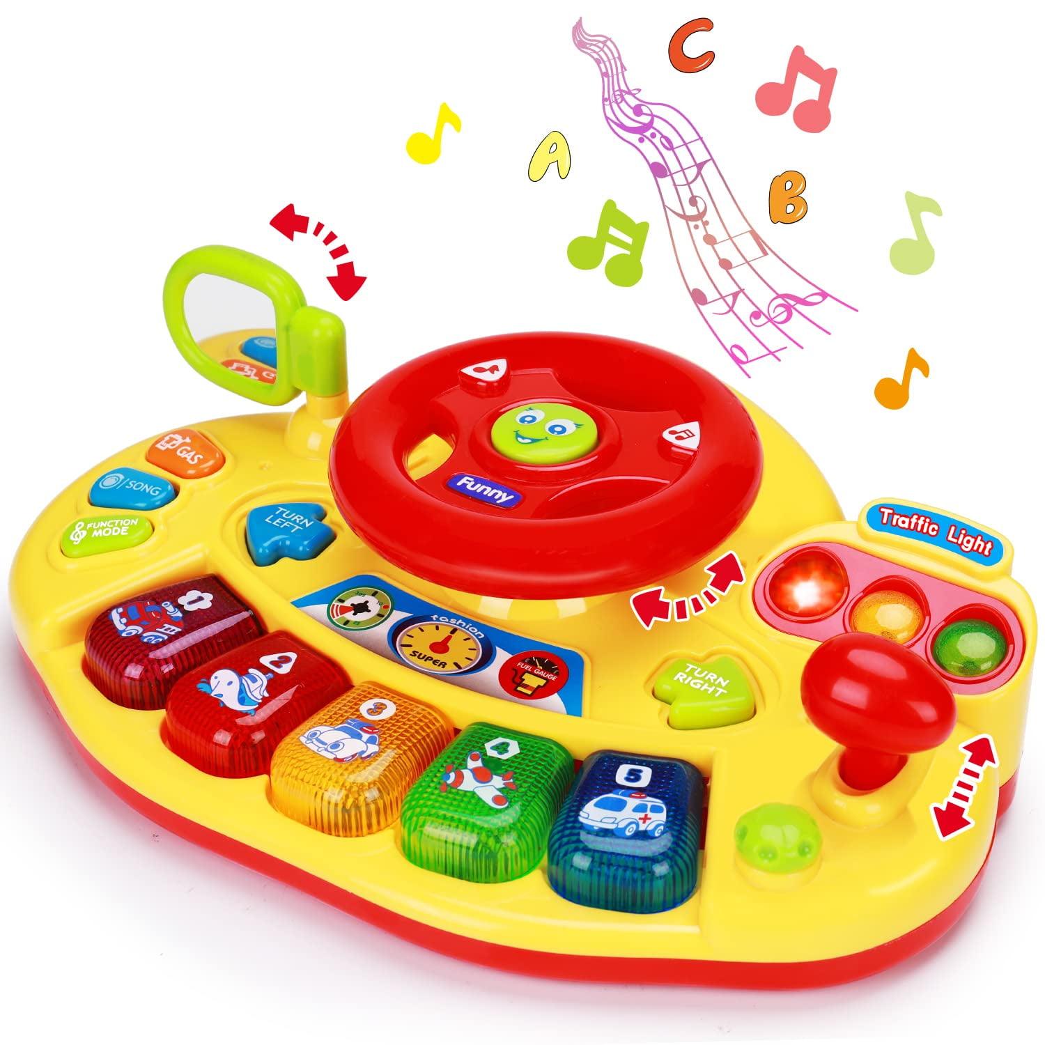 Baby Toys 6 to 12 Months Infant Toys 6 Month Old Baby Toys Musical Light  with 7 Play Areas, Baby Girl Toys 3-6 Months… ‣ Do You Even Mom