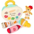 thumbnail image 1 of Baby My First Sports Bag Stuffed Plush Playset, Baby Gift Toys for Boys and Girls Ages 1 & Up, 5 Piece, 8", 1 of 8
