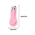 thumbnail image 1 of Baby Nail Clippers 6 cm Long Stainless Steel Trimmer with Curved Blades for Safe Infant Nail Care, 1 of 5