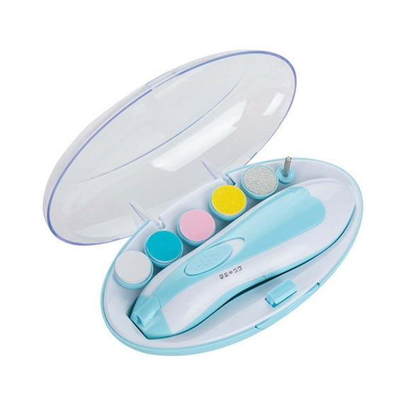 Baby Nail Clippers Safe Baby Nail File Kit, Baby Nail Trimmer Polish Grooming Kit, Baby Nail File With LED Light For Newborn Infant Toddler