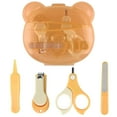 Baby Nail Kit Baby Manicure Kit And Pedicure Kit With Cute Bear Shape