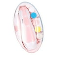 thumbnail image 1 of Baby Nail Trimmer under $5! Yannianjz Baby Nail Trimmer, Electric Nail File for Newborn Infant Toddler, Safe Nail Grinder with LED Light, Quiet Nail Care Kit with Replacement Pads, 1 of 7
