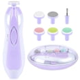 thumbnail image 1 of Baby Nail Trimmer Electric, Baby Nail Clippers Safe Baby Nail File Kit Manicure Set, Trim Polish Grooming Kit for Newborn Infant Toddler or Adults, 1 of 7