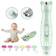 Baby Nail Trimmer Electric Nail File With Light 2 In 1 Nail Clippers