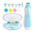 thumbnail image 1 of Baby Nail Trimmer Electric, Safe Baby Nail File with Light and 6 Grinding Pads for Newborn Toddler Toes and Fingernails,Baby Nail Trimmer Infant Nail File Electric (Pink), 1 of 7