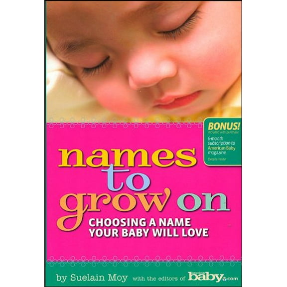 Pre-Owned Baby Names Book: Choosing a Name Your Baby Will Love (Better Homes & Gardens Family) Paperback