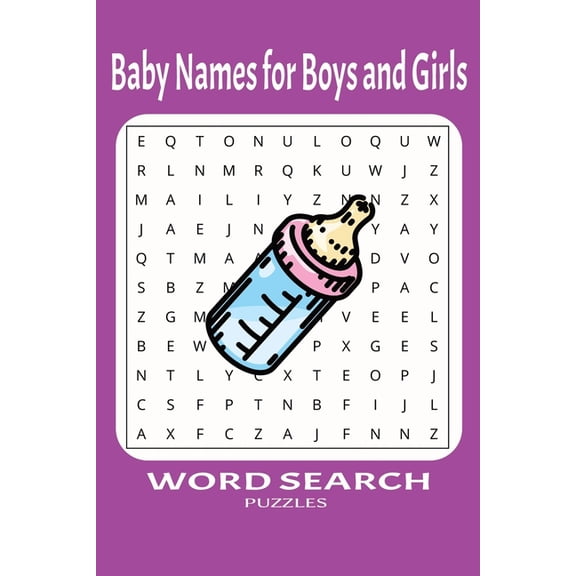 Baby Names for Boys and Girls: Fun and Easy to Read Print Fun and Relaxation, (Paperback)
