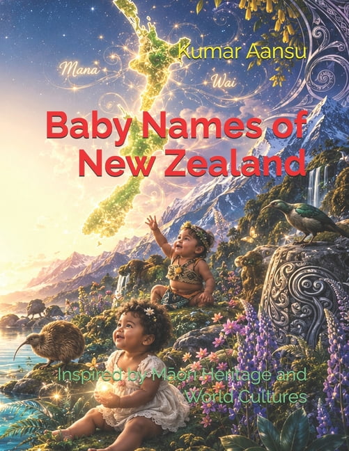 Baby Names of New Zealand: Inspired by Māori Heritage and World Cultures, (Paperback)