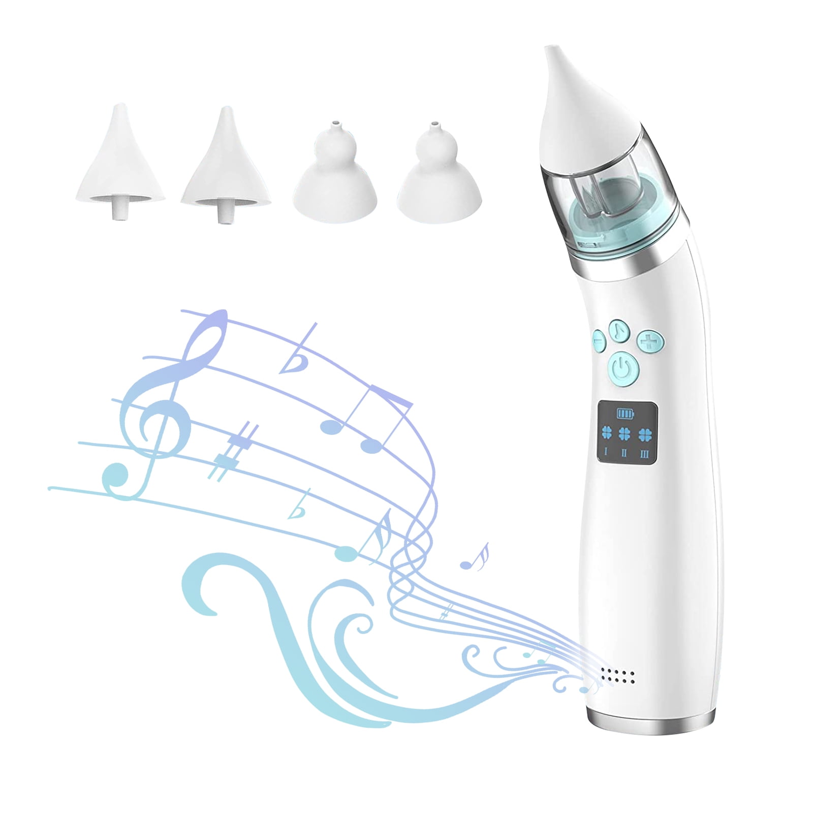 Electric Baby Nasal Aspirator Camera: Baby Nose Sucker Nose Cleaner with Camera Free App Controlled Powered by Easy Nasal Care App iOS & Android App