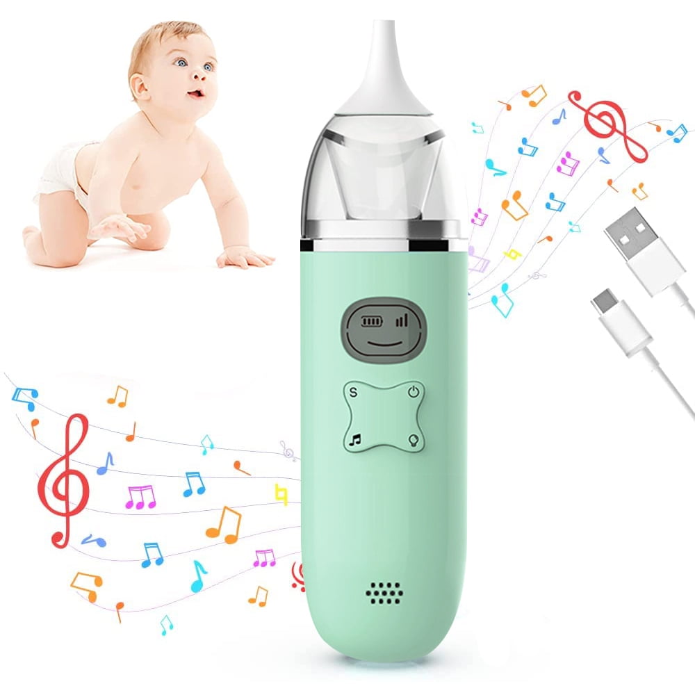 Baby Nasal Aspirator, Electric Baby Nose Sucker for Kids Toddlers, Baby Nose Cleaner, Automatic Booger Remover Sucker for Infants