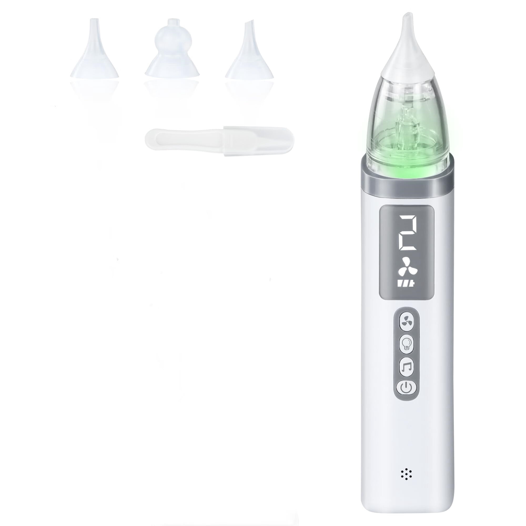 Baby Nasal Aspirator, Electric Nose Sucker Cleaner, 3 Adjustable Suction Power Level for Babies and Toddlers
