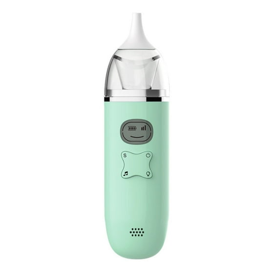 Baby Nasal Aspirator - Safe & Gentle Electric Nose Suction for Baby with 3 Suction Levels Plus Built-In Calming MUsic - Automatic Powered Sucker for Infants - Mucus Remover for Kids