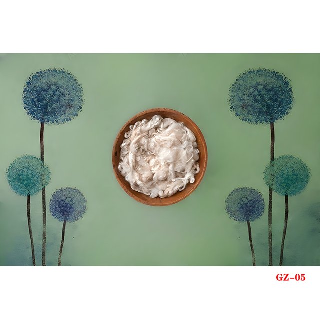 Baby Newborn Floral Basket Photography Backdrops Props Children