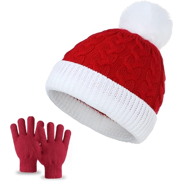 Baby Newborn Hats Knit Soft Infant Kids Winter Hat Pom Pom Warm