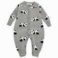 thumbnail image 1 of Baby Newborn Romper ClothesCotton Baby Girls Romper Set With Fashionable Pattern And Print 3-6 Months, 1 of 8