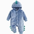 thumbnail image 1 of Baby Newborn Romper ClothesCotton Infant Newborn Infant Baby Girls Solid Summer Spring Long Sleeves Romper Bodysuit Clothes 6-9 Months, 1 of 6