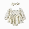 thumbnail image 1 of Baby Newborn Romper ClothesCotton Newborns Baby Baby Bodysuits Soft Long Sleeve And Long Sleeve,newborn baby onesie 6-12 Months, 1 of 6