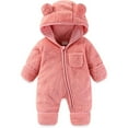 thumbnail image 1 of Baby Winter Clothes Cute Cartoon Animal Outfit Romper Hooded Winter Baby for Babies 9-12 Months, 1 of 4