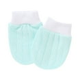thumbnail image 1 of Baby No Scratch Mittens, Adjustable Newborn Baby Mittens, 100% Cotton Handsocks No-Scratch Protective Cotton Newborn Baby Caps Mittens for Baby, 1 of 8
