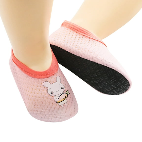 Baby Non Slip Grip Floor Socks for Boy Girl Breathable Non Slip Infants Toddlers Walking Barefoot Shoes