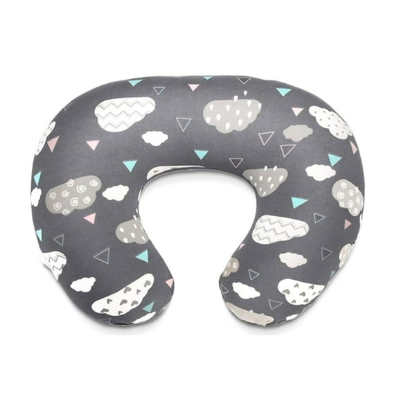 Baby Nursing Pillow Cover Breathable Nursing Mom Breastfeeding Pillow Cover Removable U-Shape Nursing Pillow Slipcover