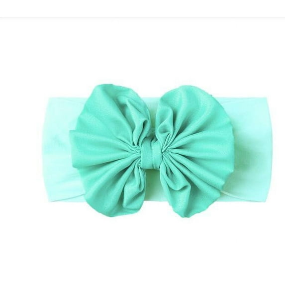 Baby Nylon Headbands Hairbands Hair Bow Elastics Hair Accessories For Baby Girls Newborn Infant Toddlers (0-24M)