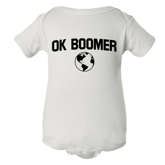 Baby OK Boomer Climate #okboomer Earth Global Warming OKBoomer Onsie