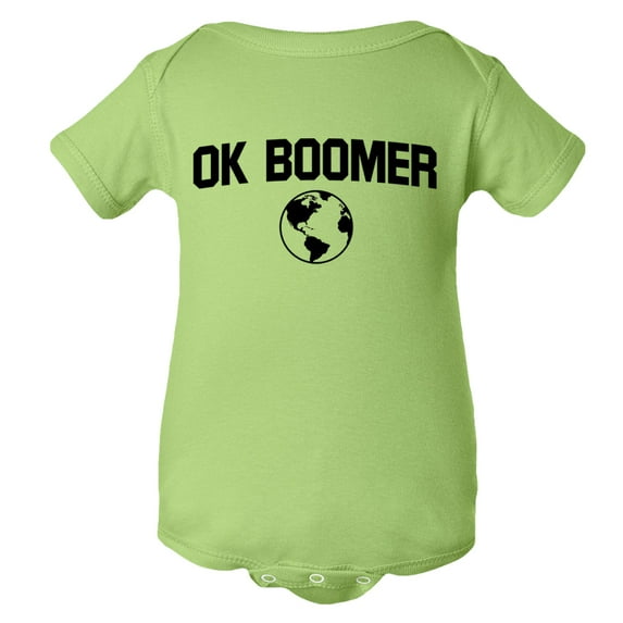 Baby OK Boomer Climate #okboomer Earth Global Warming OKBoomer Onsie