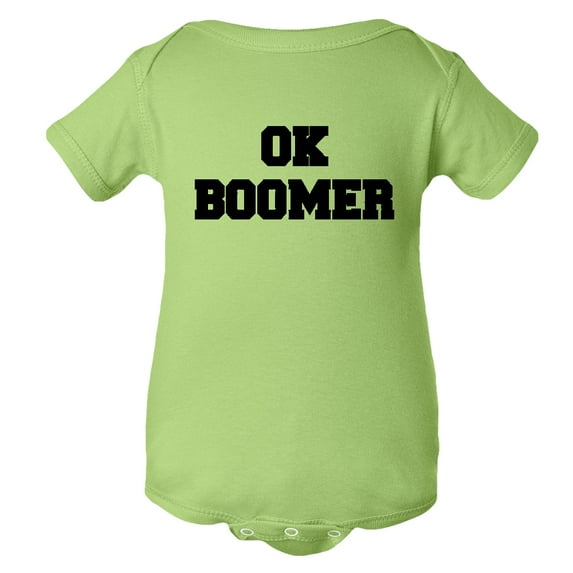 Baby OK Boomer Distressed Climate #okboomer Global Warming Onsie
