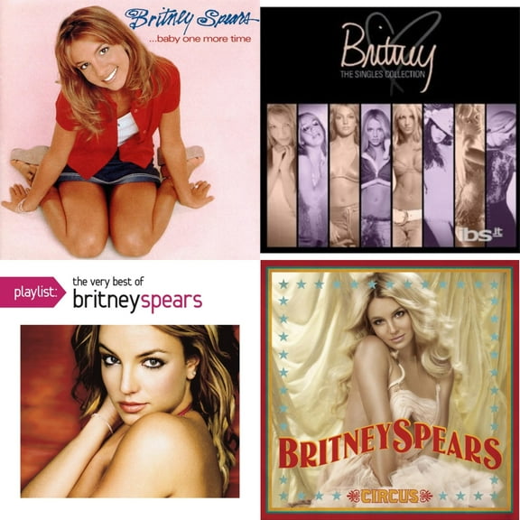 Baby One More Time & Singles Collection & Playlist: Very Best Of Britney Spears & Circus [CD Bundle]