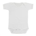 thumbnail image 1 of Baby One Pieces, White - Large - Case of 12, 1 of 1