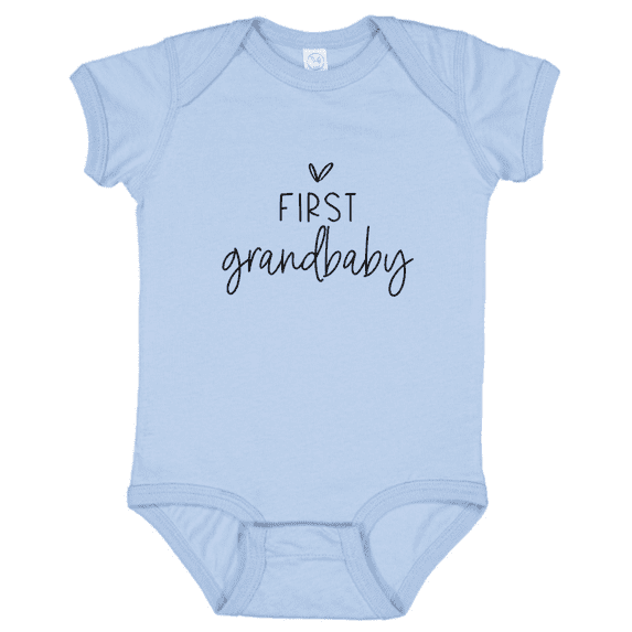Baby Onesie Hub First Grandbaby Baby Announcement Onesie, Pregnancy Announcement Bodysuit for Baby Boys and Girls