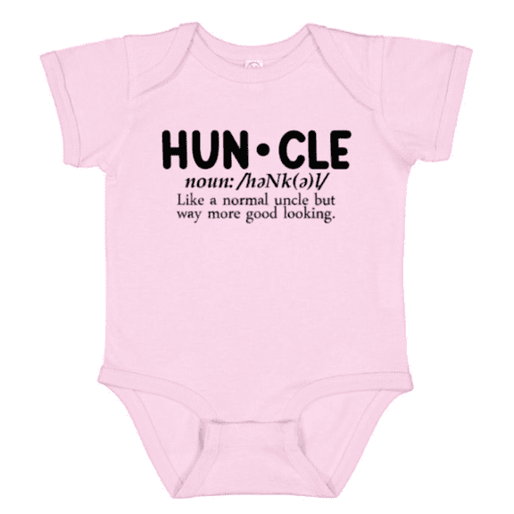 Baby Onesie Hub "Hun-cles" Funny Baby Bodysuit - Unique & Cute Baby Outfit Baby Gifts