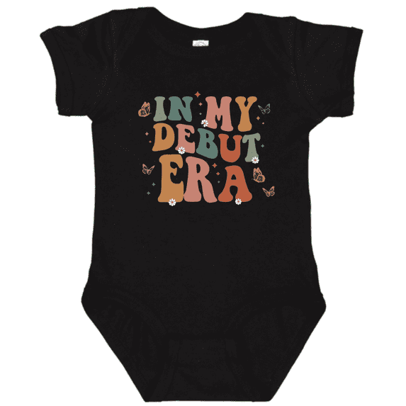 Baby Onesie Hub In My Debut Era Baby Bodysuit, Cute Music Era Baby Gift