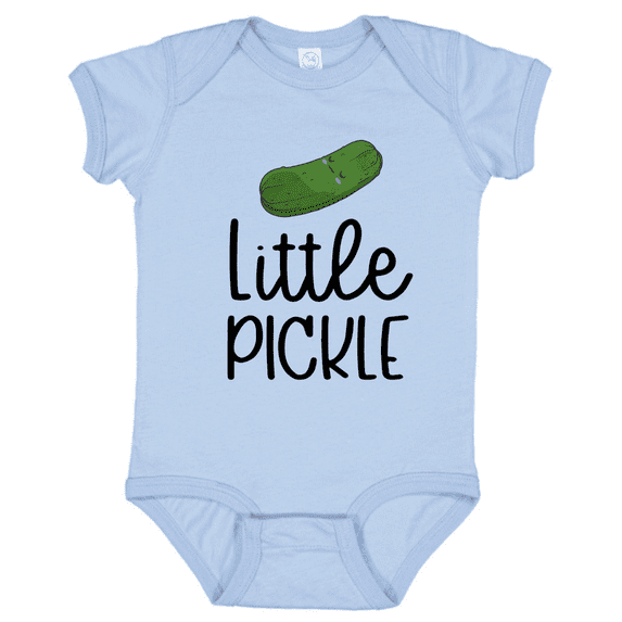Baby Onesie Hub Little Pickle Baby Bodysuit, Cute Boys and Girls Baby Gift