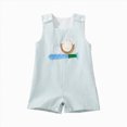 thumbnail image 1 of Baby Onesies Boy Infant Baby Boy Girl Golf Overalls Outfit Baby Boy Tank Romper Golf Hole In One Birthday Outfit Boy Summer Striped Sleeveless Jumpsuit, 1 of 8