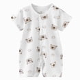 thumbnail image 1 of Baby Onesies Boy Soft Baby Boys Girls Romper Infants Toddler Rompers Unisex Babies Pajamas Sleepwear, 1 of 4